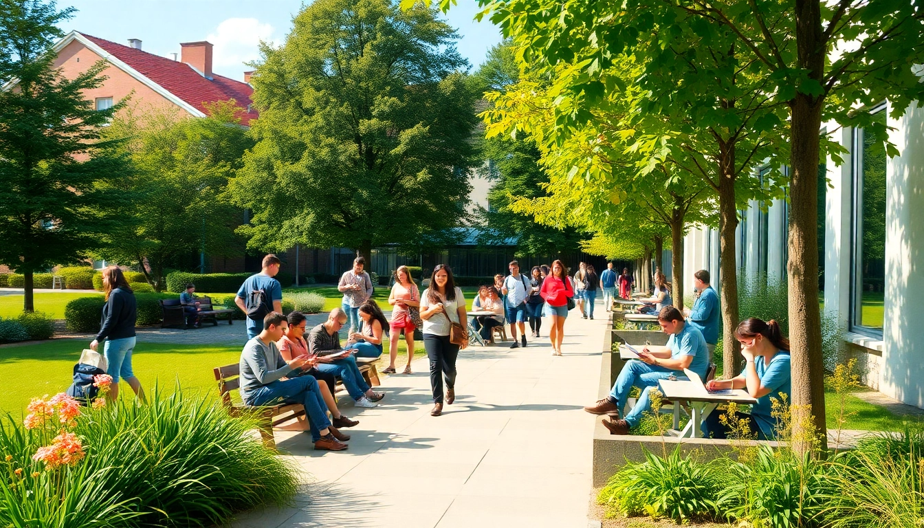 Experience Polonya'da Üniversite Eğitimi with diverse students engaging in vibrant campus life.