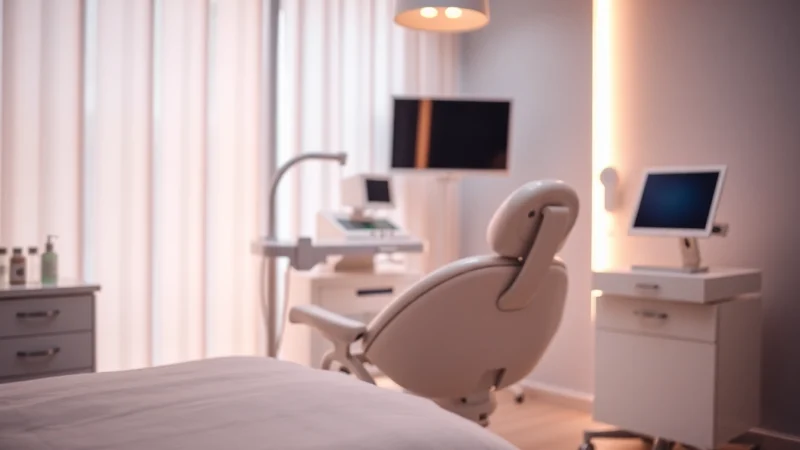 Experience Faltenbehandlung Zürich with a calming aesthetic treatment room setup.