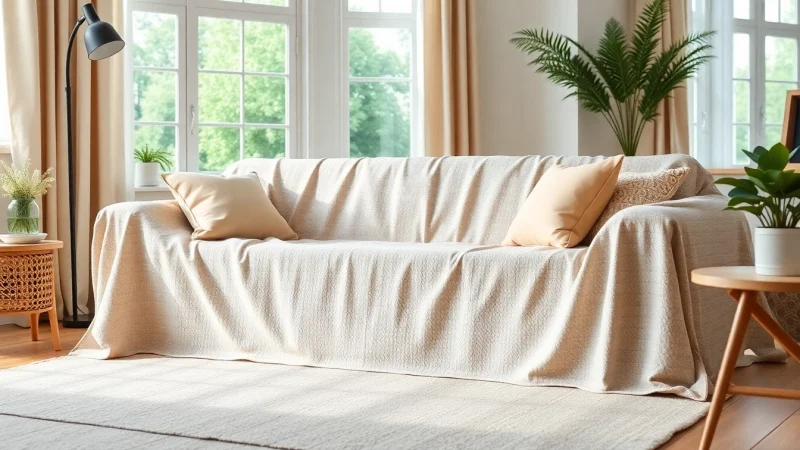 Enhance your living space with stylish covers from La Maison de la Housse for a cozy, elegant touch.