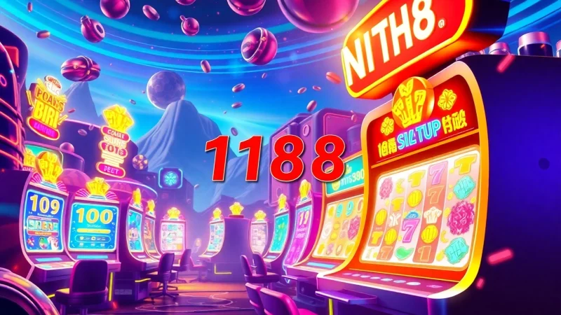 Experience exciting สล็อต168 gaming with vibrant slot machines and immersive online casino environments.