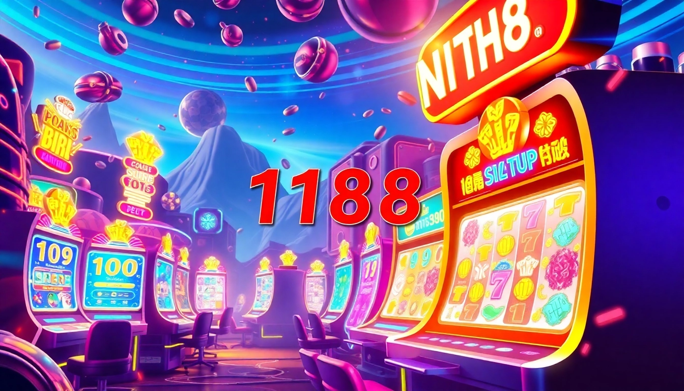 Experience exciting สล็อต168 gaming with vibrant slot machines and immersive online casino environments.