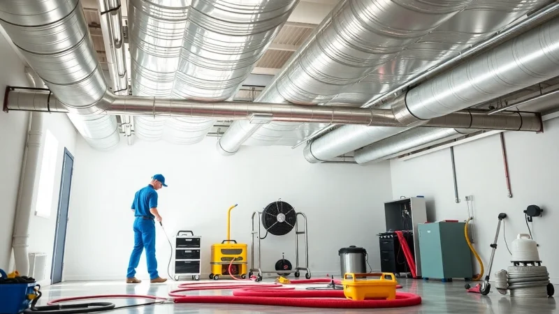 Professional air duct cleaning service in Salt Lake City, Utah, enhancing indoor air quality.