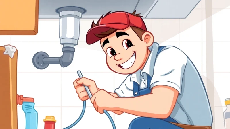 Local plumber repairing a sink with expert precision and care for homeowners.