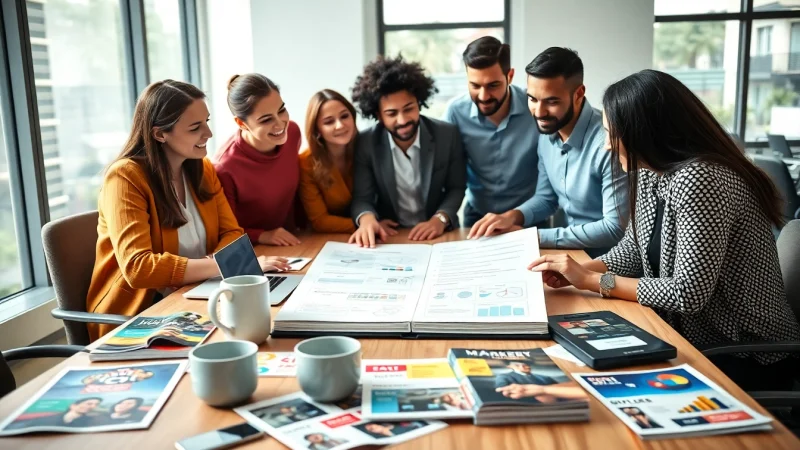 Werbeagentur Pflege - Teamwork bei der Entwicklung kreativer Marketingstrategien.