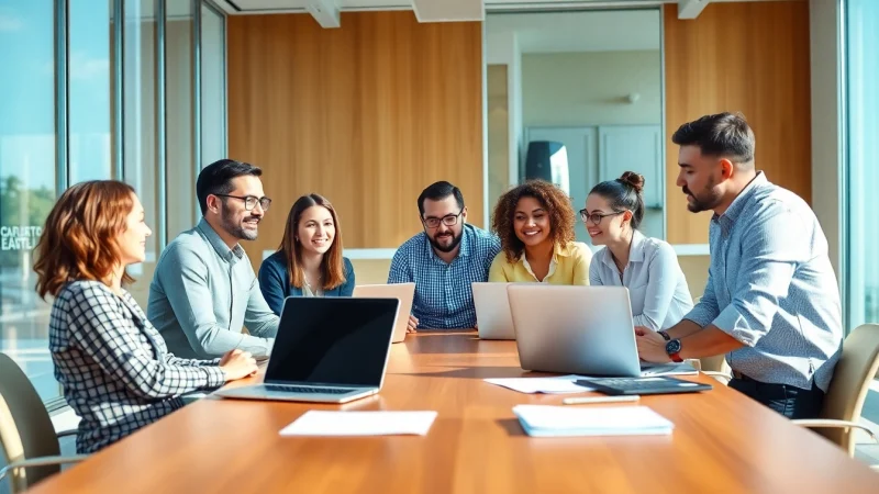 Engage with a certified translation agency team collaboratively working on multilingual projects.