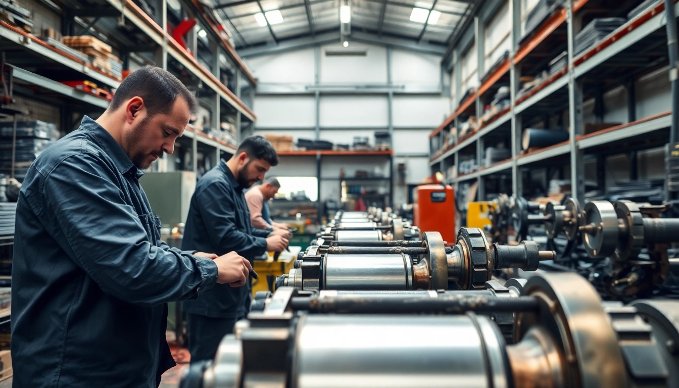 Metal manufacturer Edmonton workers crafting high-quality metal components in a professional workshop.
