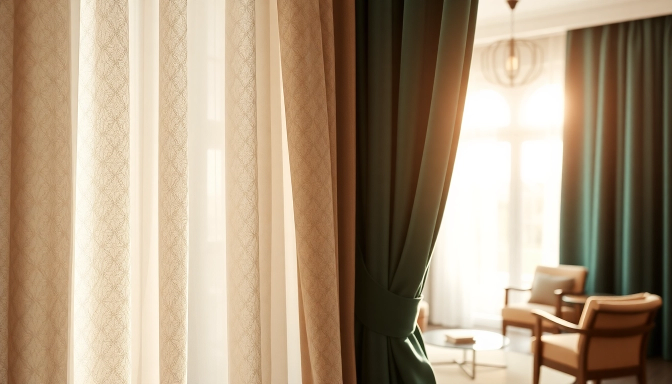 Enhance your home with beautiful curtains & drapes in a stylish living room setting.