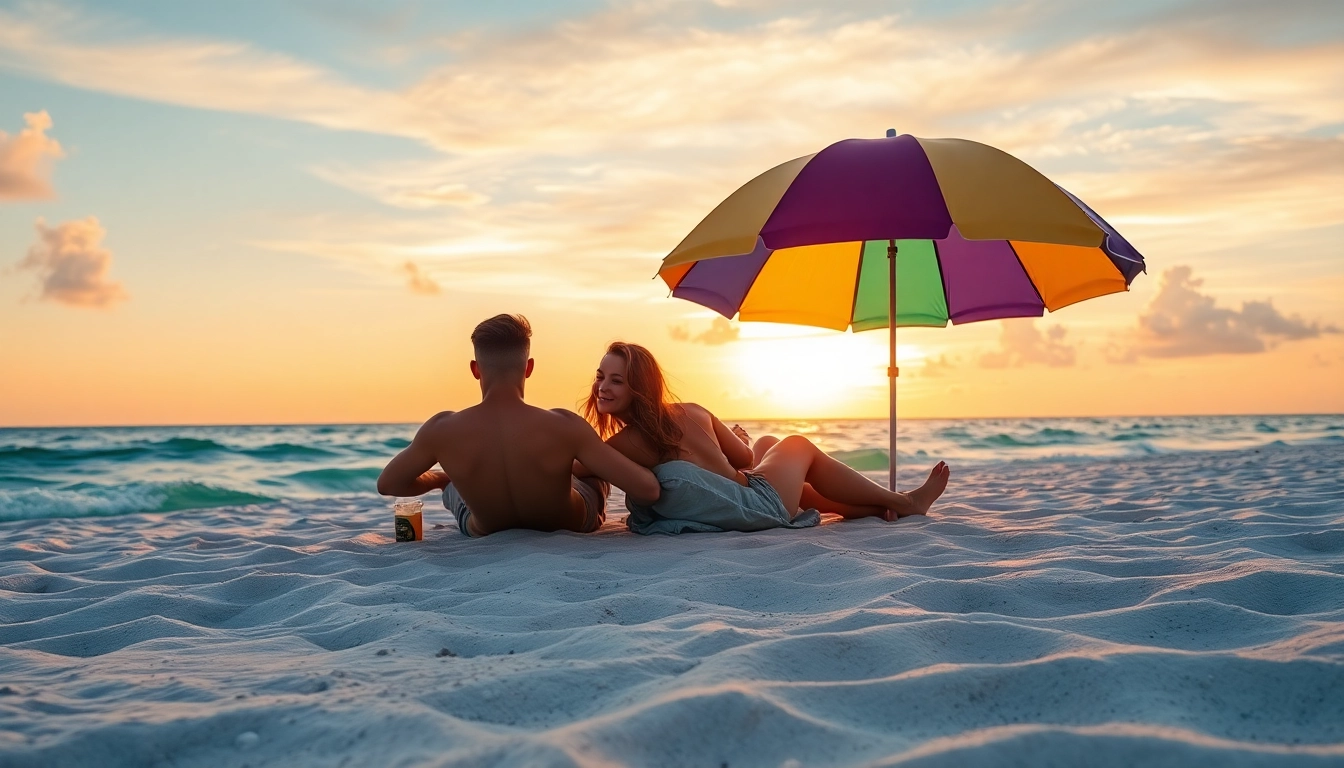 Experience a relaxing weekend vacation in Florida with stunning beach views and vibrant sunsets.