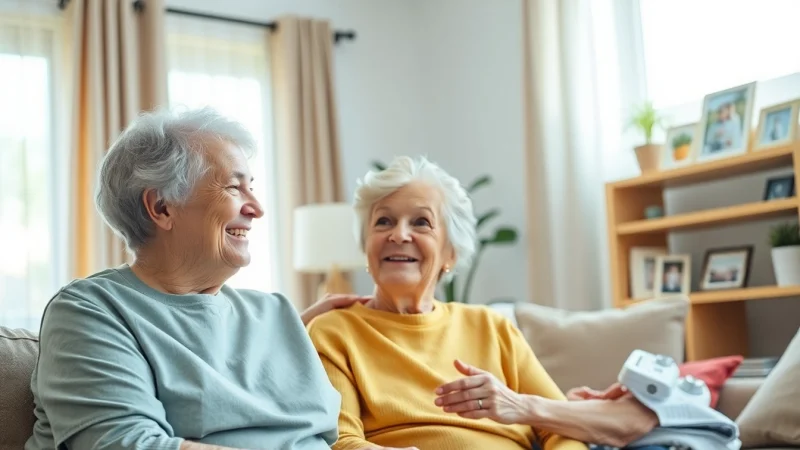 Senior caregivers austin tx providing compassionate assistance to an elderly client in a comfortable home setting.