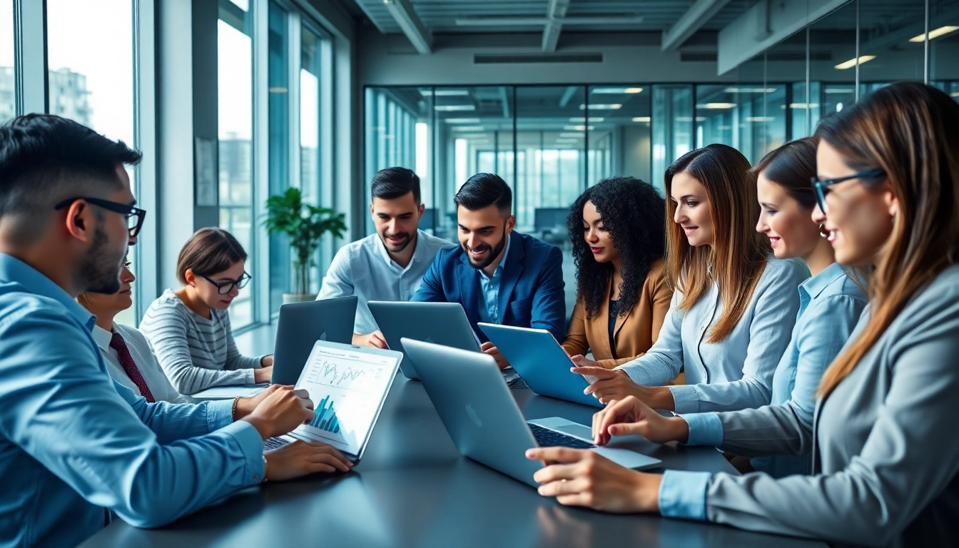 Streamlined workflow in Axolt accounts payable automation showcased by a dynamic finance team.