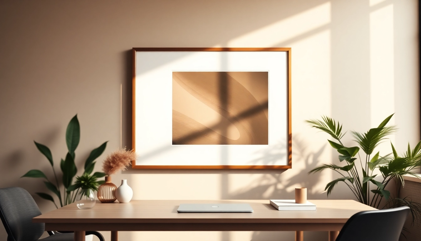 Elevate your decor with a stunning 24x36 frame showcasing elegant artwork.