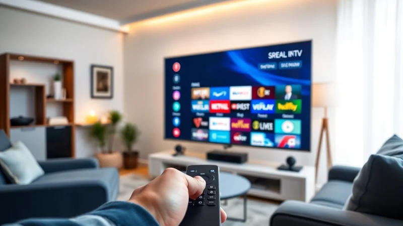 Discover top IPTV provider in the UK with a vibrant home entertainment experience.