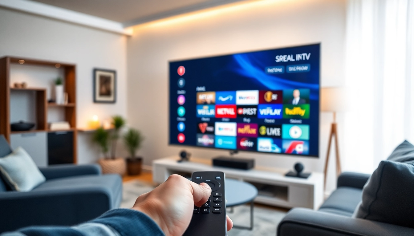 Discover top IPTV provider in the UK with a vibrant home entertainment experience.