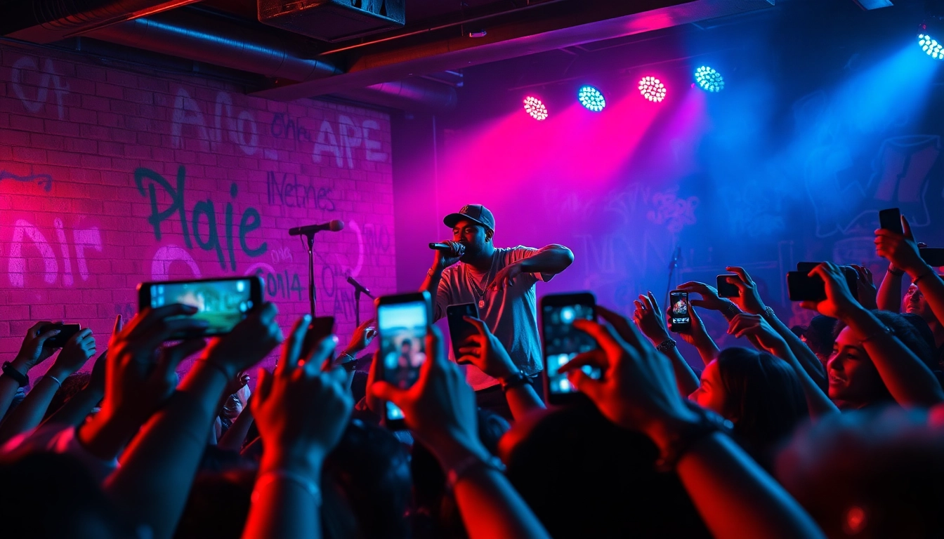 Experience Underground rap Chicago through a lively urban performance capturing energy and passion.