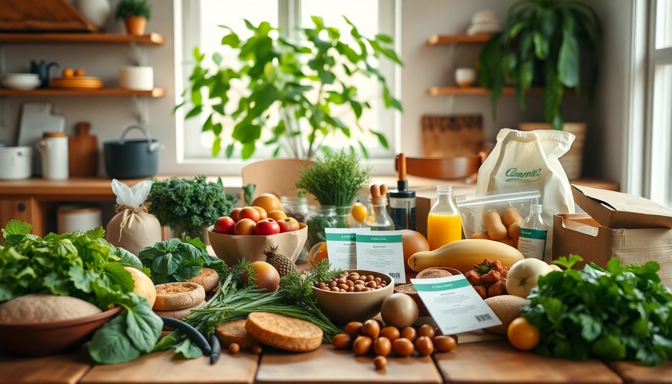 Visual representation of thrive market subscription cost showcasing organic products in a cozy kitchen.