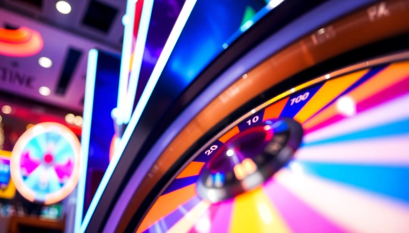 Watch Crazy Time unfold with a vibrant spinning wheel and engaging host, bringing excitement to your gaming experience.