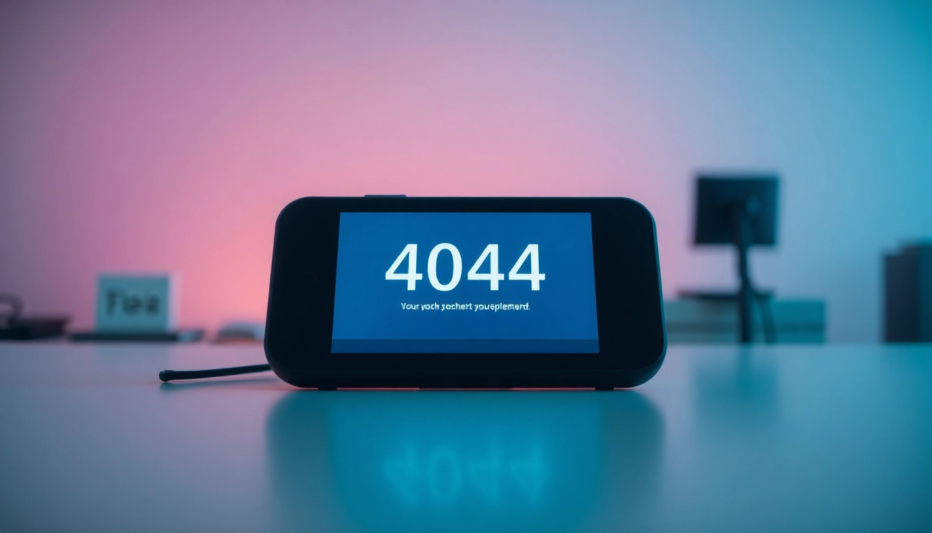 View a 404 Not Found screen on a device featuring line電腦版下載 for enhanced clarity and branding.