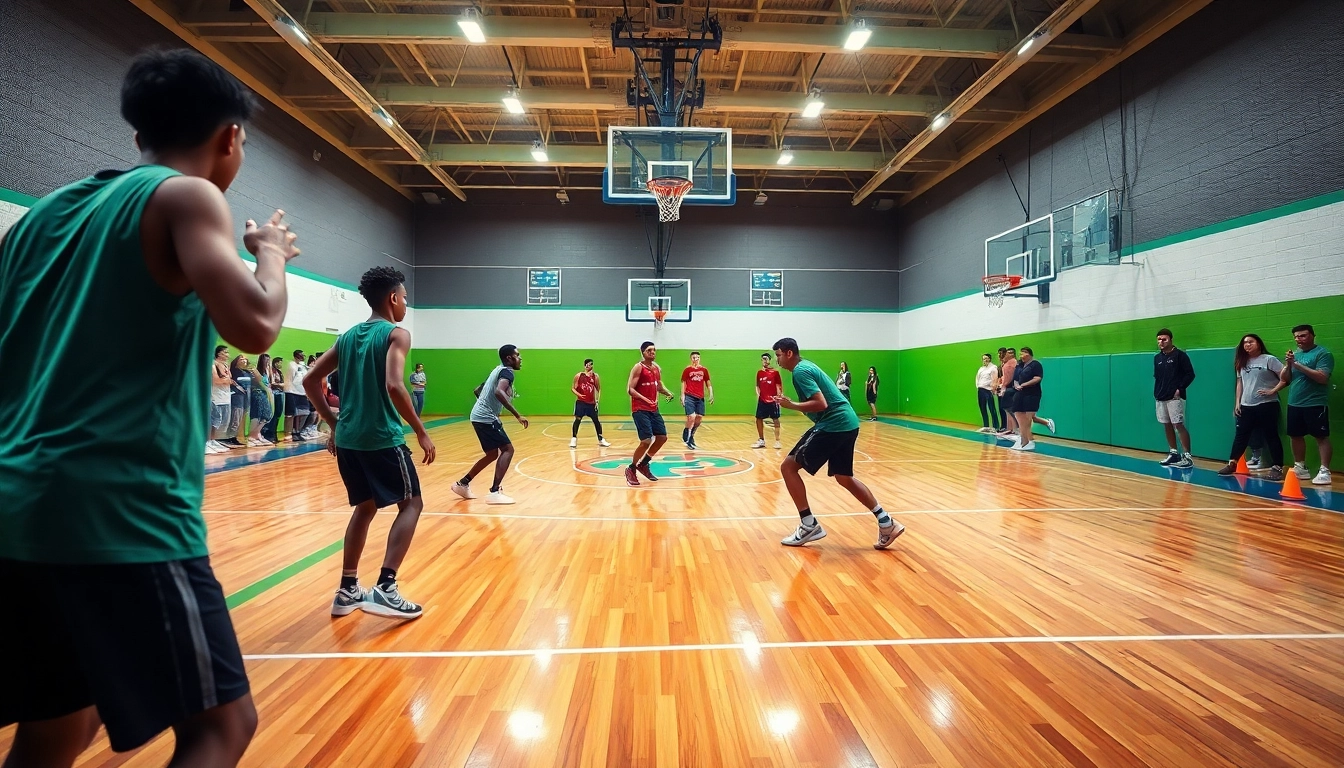 Train hard at Takeover Basketball Academy with dedicated young athletes improving their skills on the court.