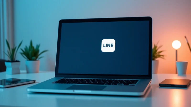 Learn how to easily download 電腦版line下載 on your laptop with this visual guide.