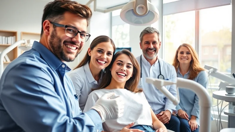 Orthodontics specialists providing personalized patient care in a modern dental clinic.