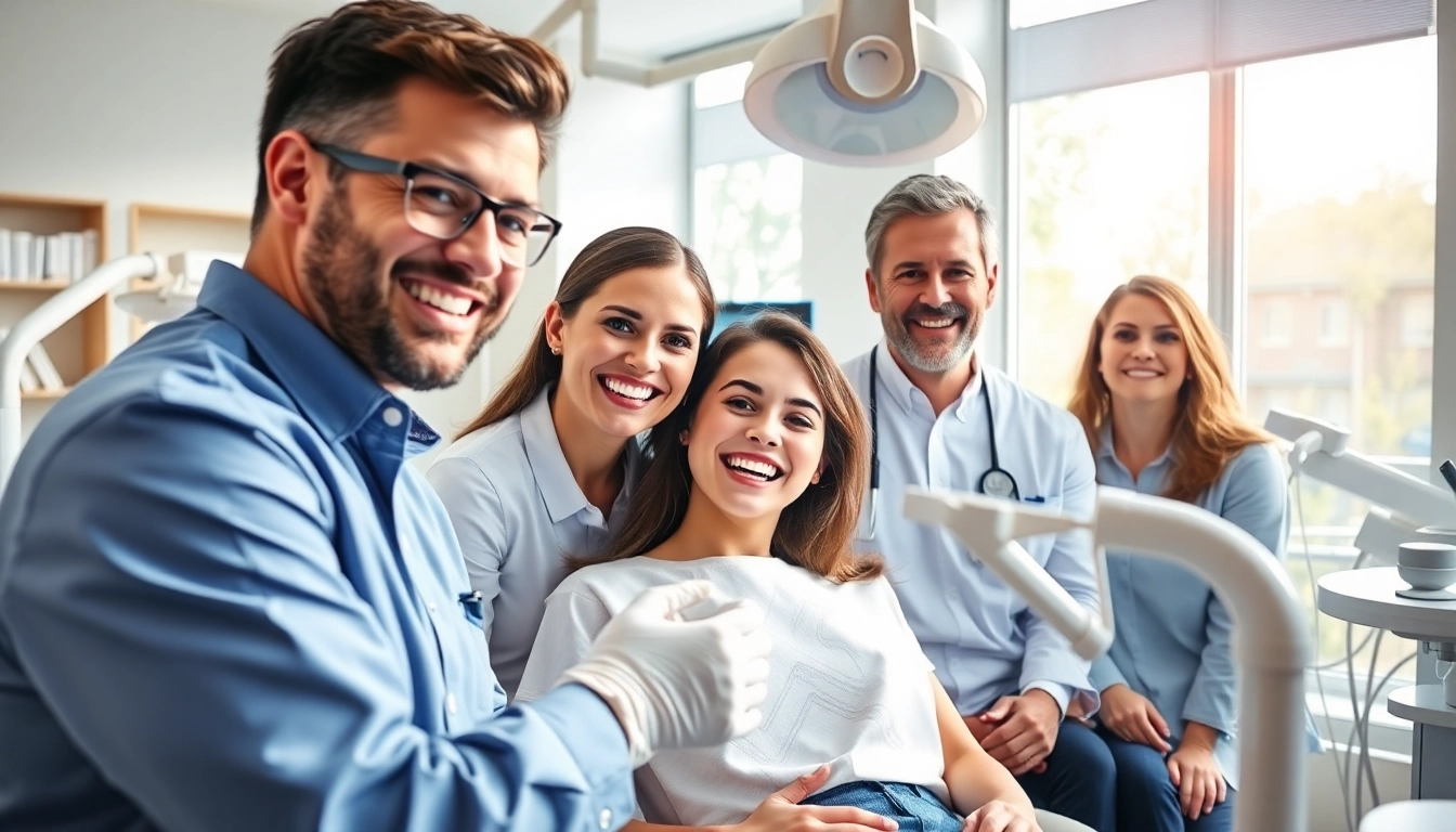 Orthodontics specialists providing personalized patient care in a modern dental clinic.