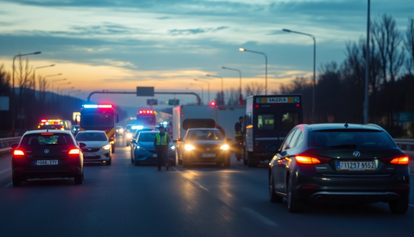 Düzce haber son dakika: Immediate response at a severe traffic accident scene with emergency personnel assisting injured victims.