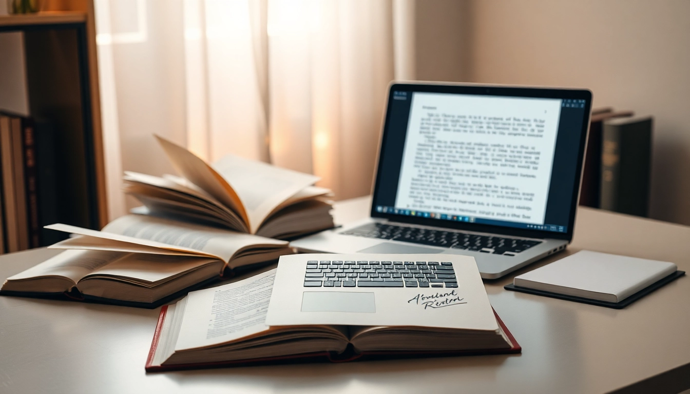 Analyze text effectively with the ai checker tool showcased on a sleek desk.