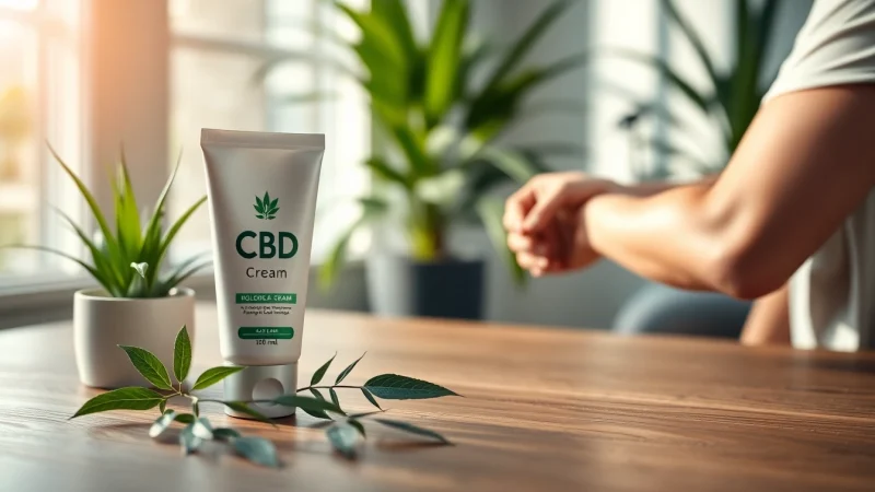Apply CBD Cream Canada for soothing relief from aches, with a focus on natural wellness elements.