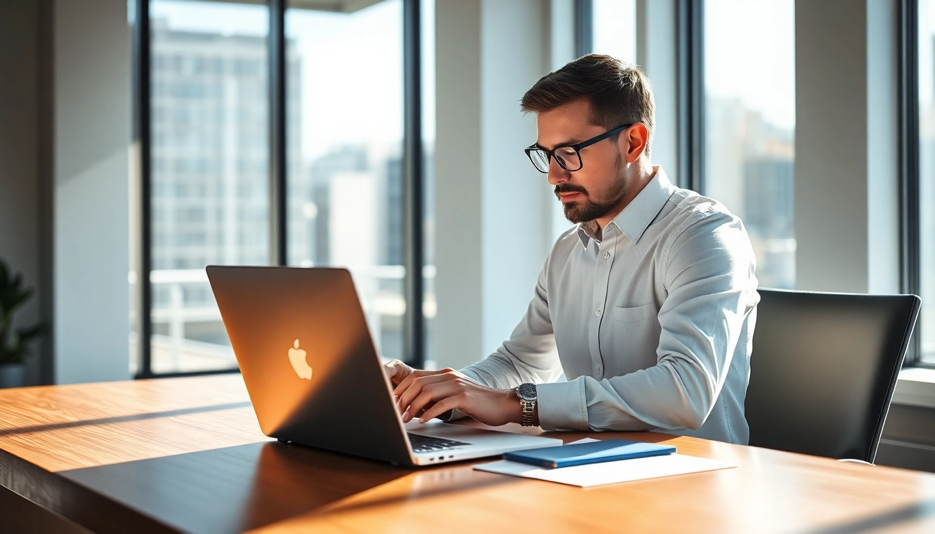 Financial Planning and Analysis Consultant analyzing data in a modern office