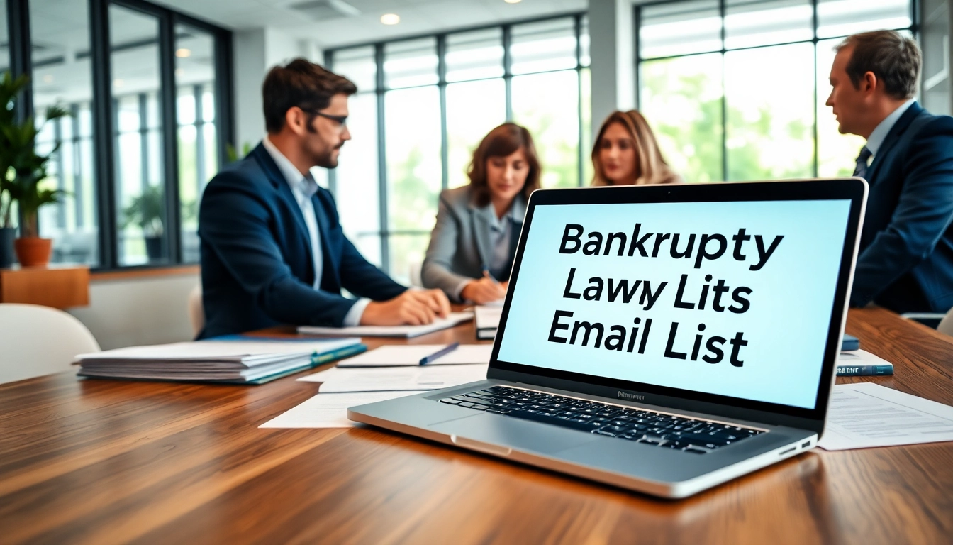 Enhance your practice with insights from the bankruptcy lawyers email list in a collaborative environment.