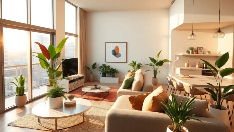 Achat d'appartements neufs avec un design intérieur moderne mettant en valeur le confort et l'élégance.