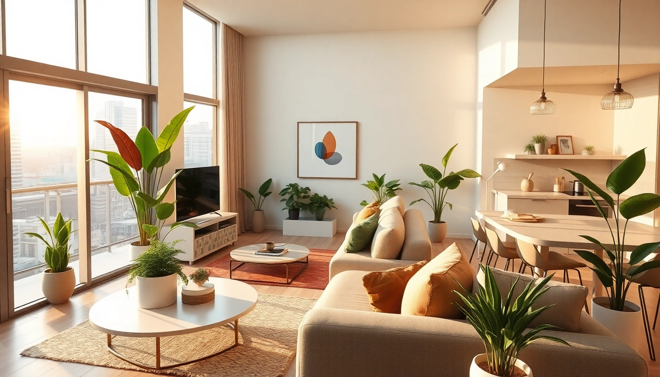Achat d'appartements neufs avec un design intérieur moderne mettant en valeur le confort et l'élégance.