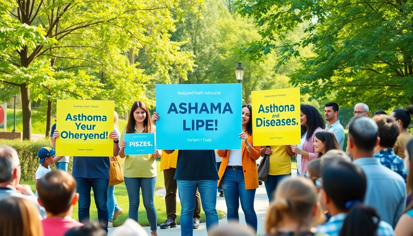 Join the movement for health advocacy with The Zacky Project at https://thezackyproject.net, featuring volunteers raising awareness.