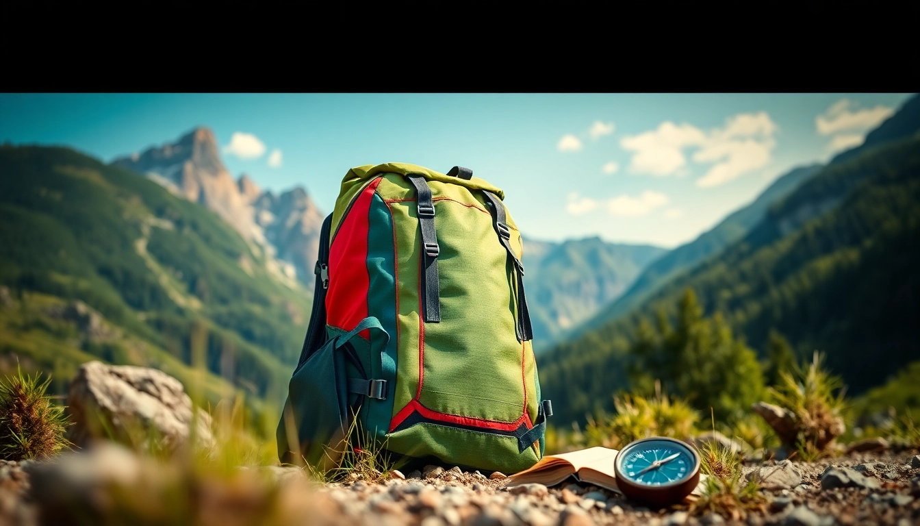 Rucksack günstig kaufen für Outdoor-Abenteuer mit robustem Design in schöner Naturkulisse