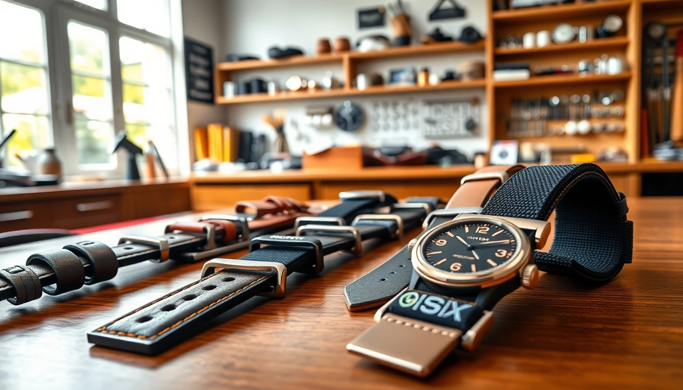Browse diverse watch straps UK options featuring luxe leather, durable nylon, and metal designs.