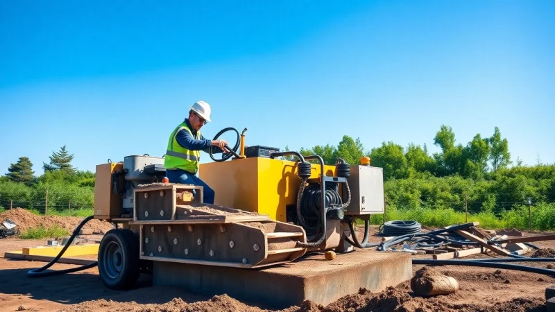 Get precise hydro eexcavation nc services from skilled operators in action.