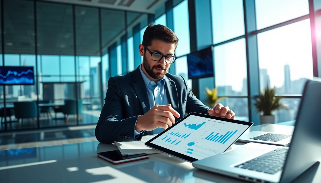 Engage with the chief data officer email list through data-driven insights in a modern office.