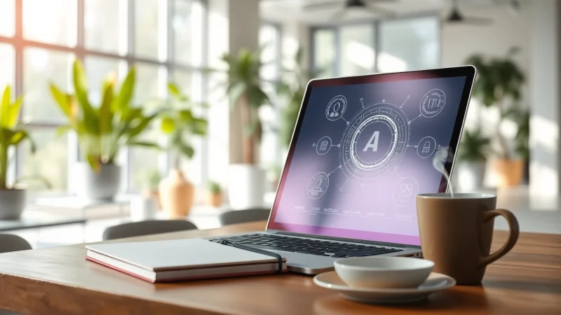 Analyze text with the advanced ai detector tool on a modern device in a professional setting.