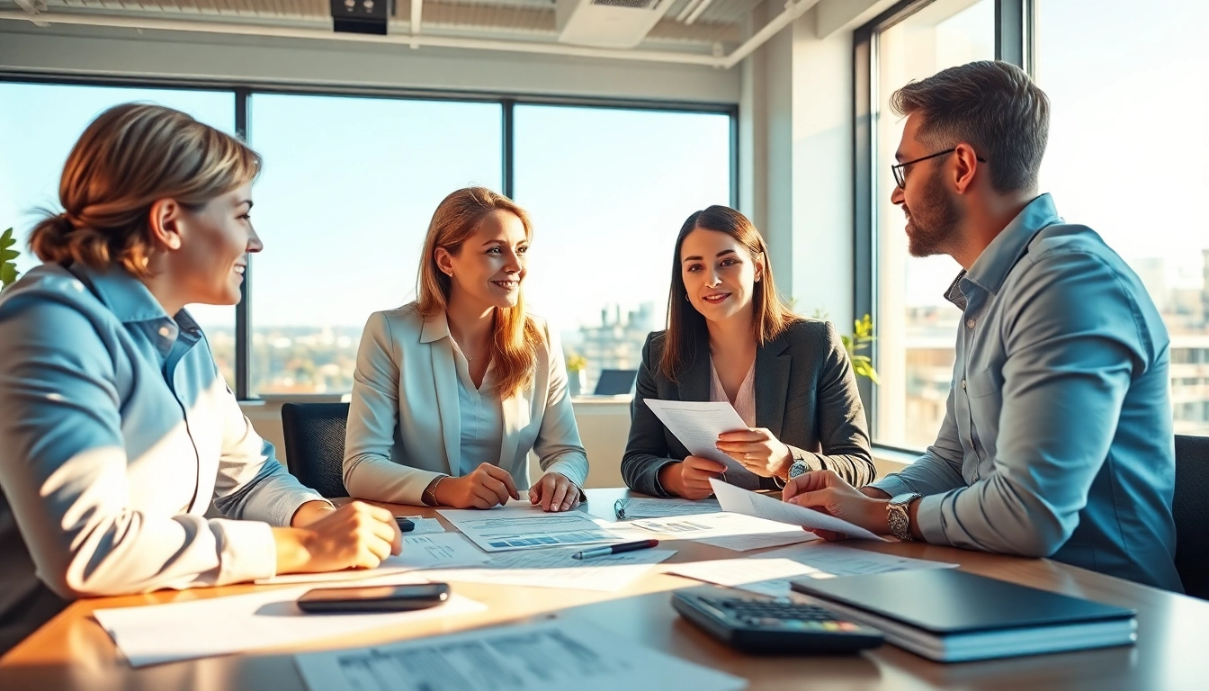 Analyze Tax Credits with professionals in a collaborative office environment