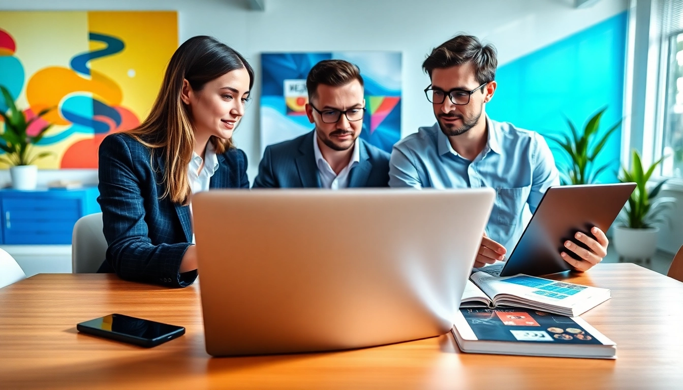 Webdesign Zürich professionell umgesetzt in einem modernen Büro mit kreativen Elementen.