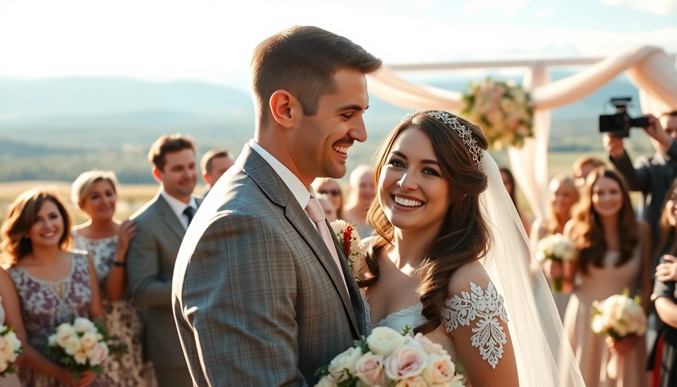 Capture the essence of an edmonton videographer filming a joyful wedding celebration.