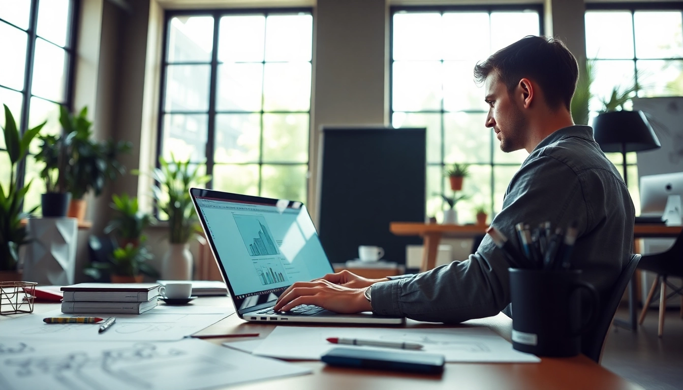 Créer un site internet Metz dans un environnement de bureau moderne et lumineux.