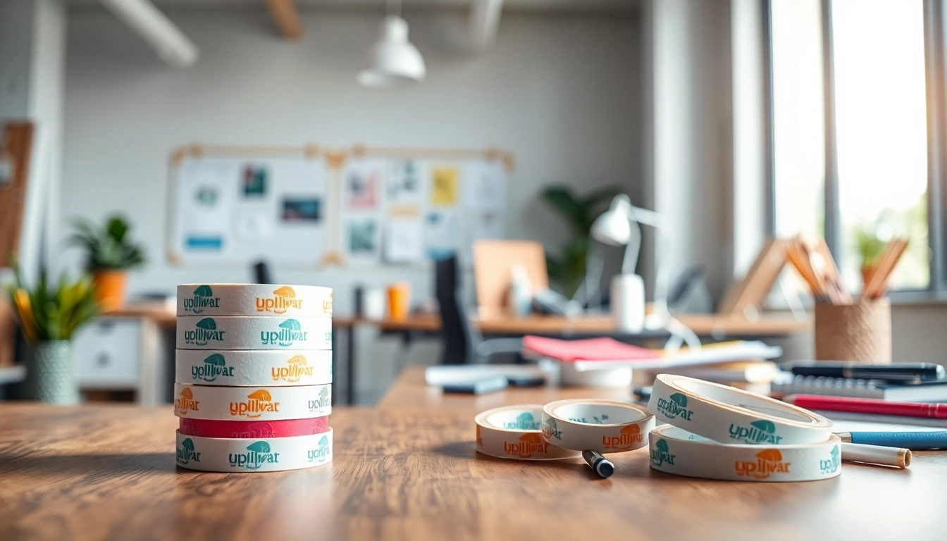 Realizza il tuo Nastro adesivo personalizzato per dare visibilità al tuo brand.