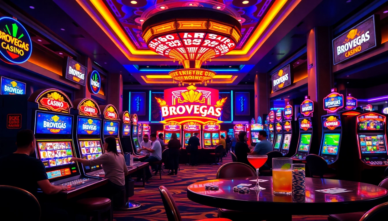 Jelajahi keseruan di Brovegas Casino dengan pemain yang menikmati permainan dan suasana yang meriah.