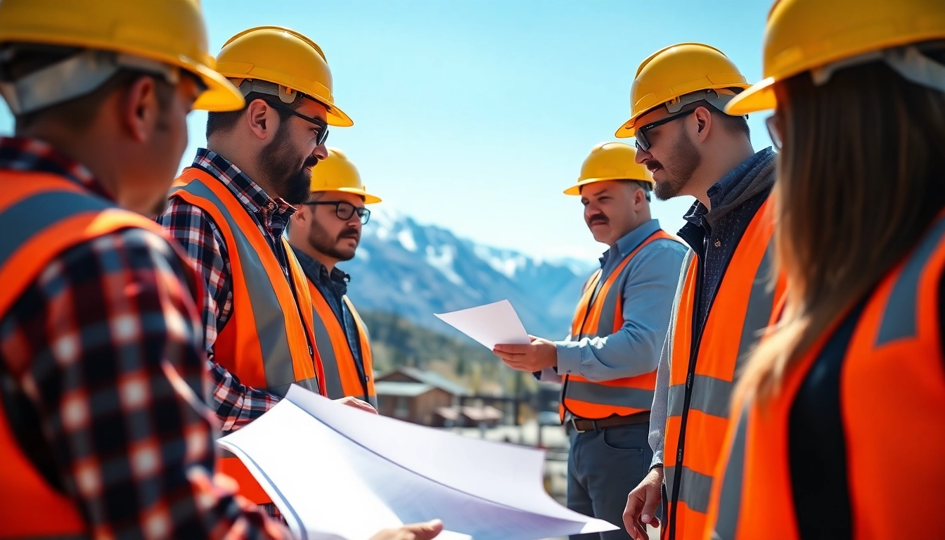 Engaged team at a construction association colorado project demonstrating collaboration.