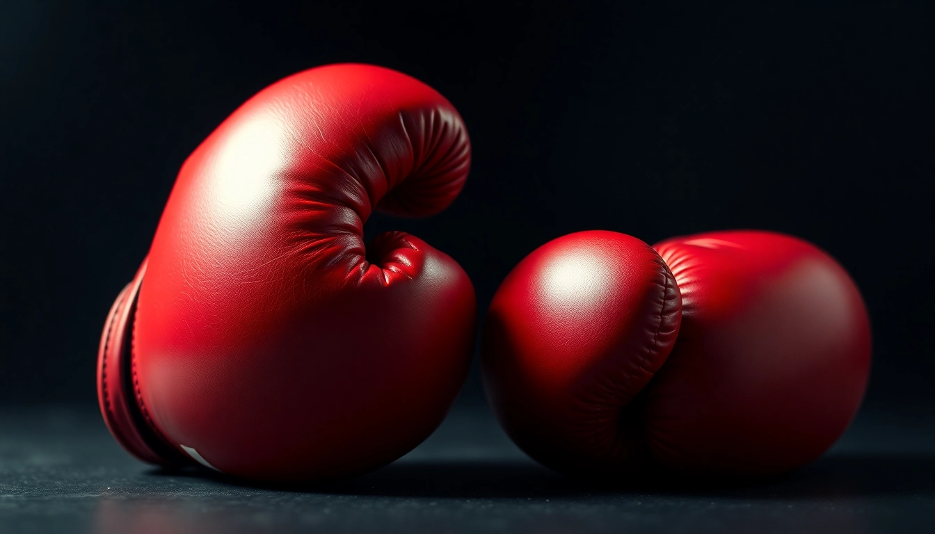 Hochwertige Boxhandschuhe online bestellen - Detailansicht von eleganten Boxhandschuhen mit feinen Nähten.