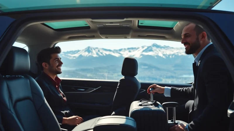 Experience premium car service from Vancouver airport to Whistler with luxury SUVs and scenic views.