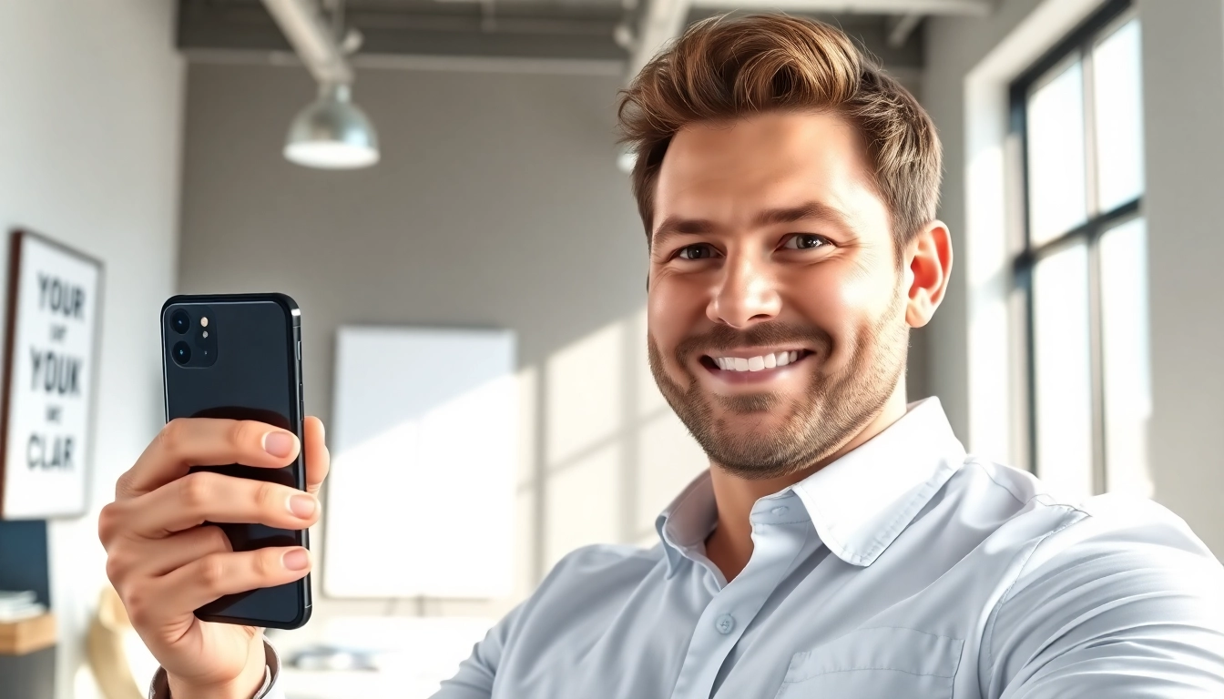 Engaging portrait of Russell Brunson showcasing his entrepreneurial spirit in a professional setting.