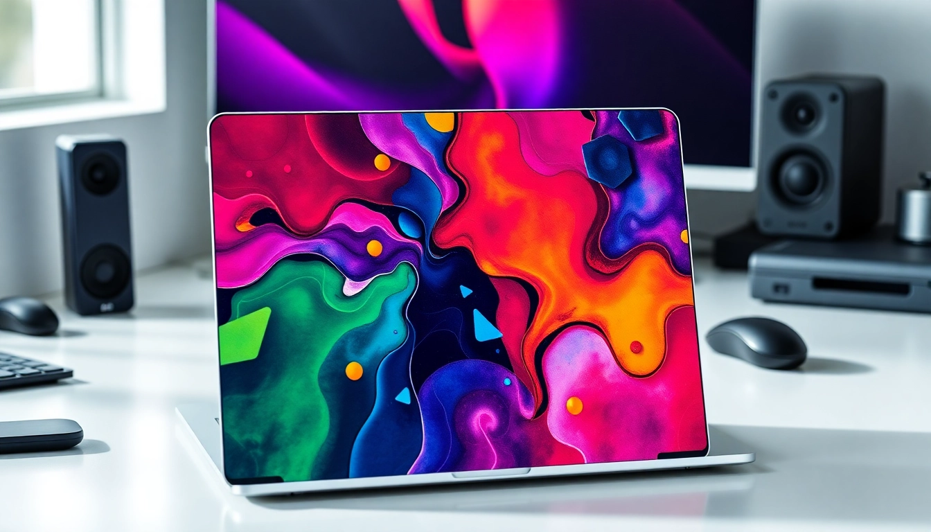 Explore stunning laptop skins that customize and protect your device with sleek designs and vibrant colors.