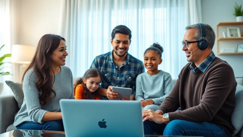 Read sonic fiber reviews while a customer interacts with a knowledgeable internet specialist.